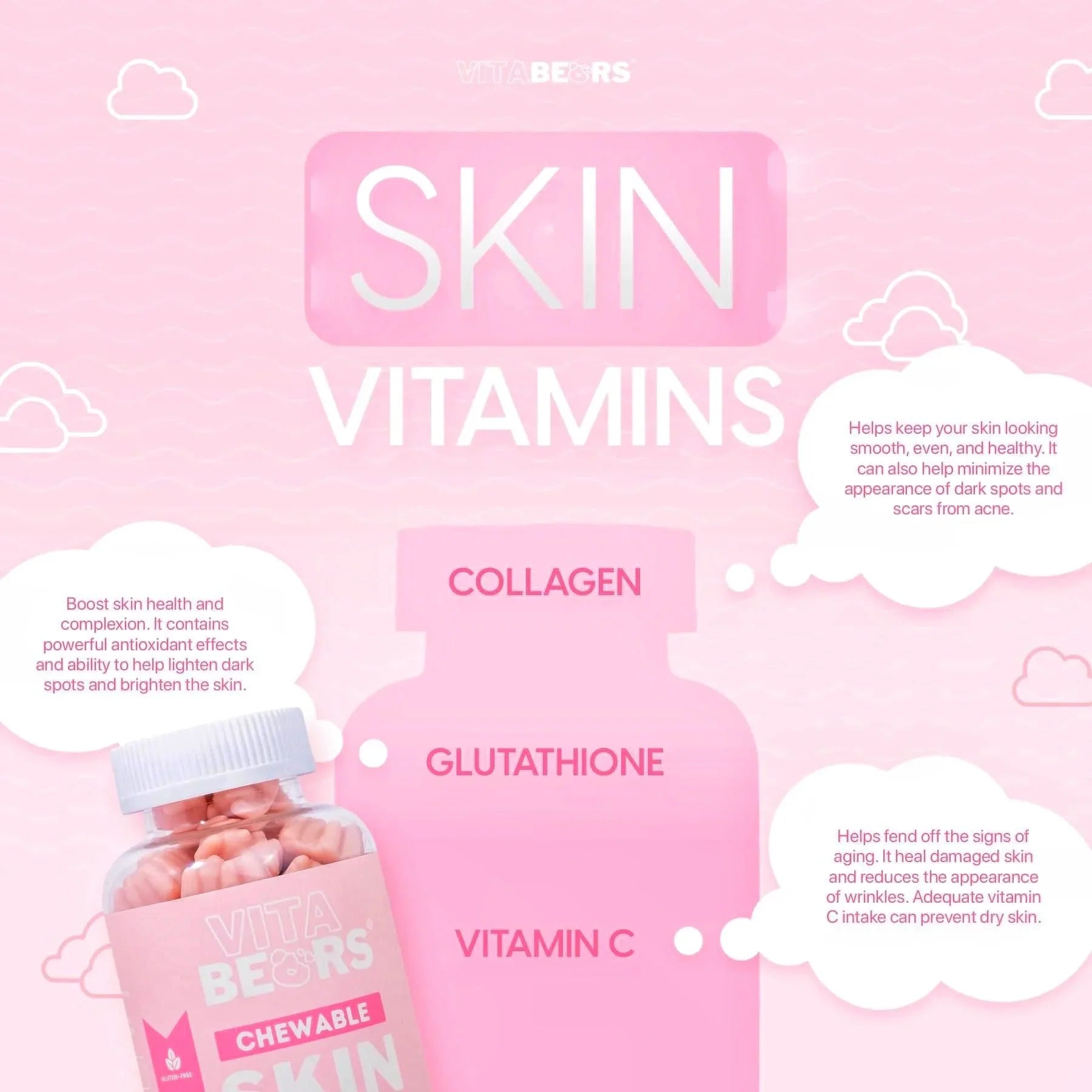Duo & GLOW VitaBears Vitamin SKIN FLAWLESS