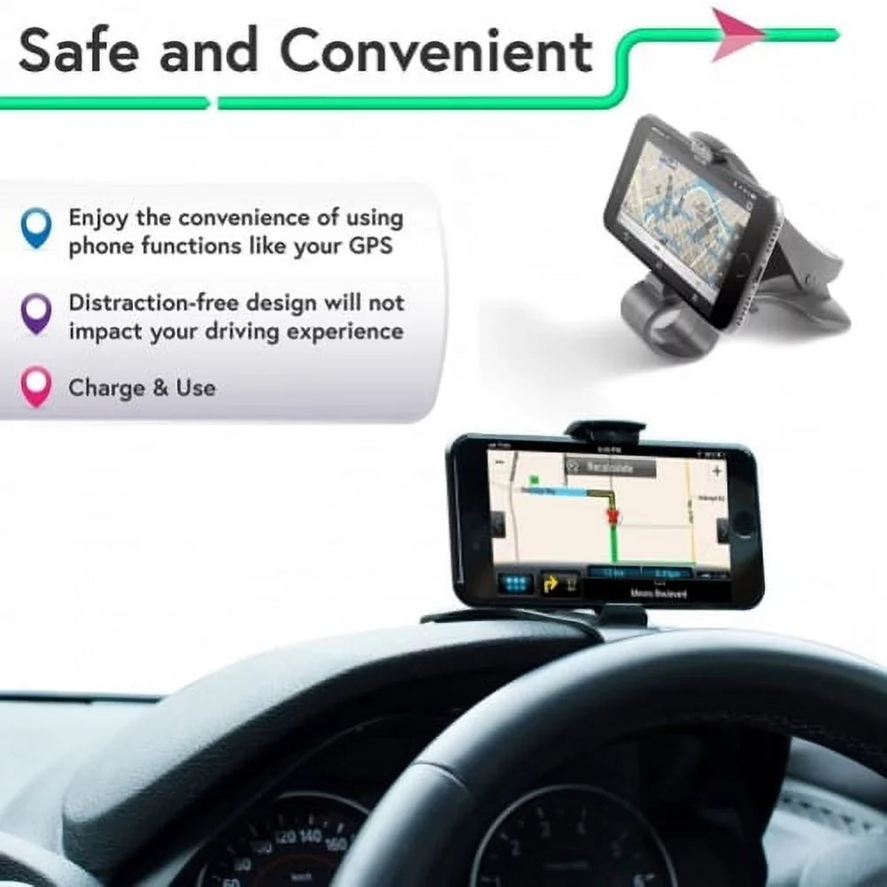 Samsung Emerge, J5 Halo Amp Micro-USB Galaxy Non-Slip Note for Prime, Charger Mega Car Edge 5 2 Active Prime J7 3 S5 Express Mount Active, 4 Edge Grand Dash Edge+ w 2, S7 Perx, J3 S6 Coiled