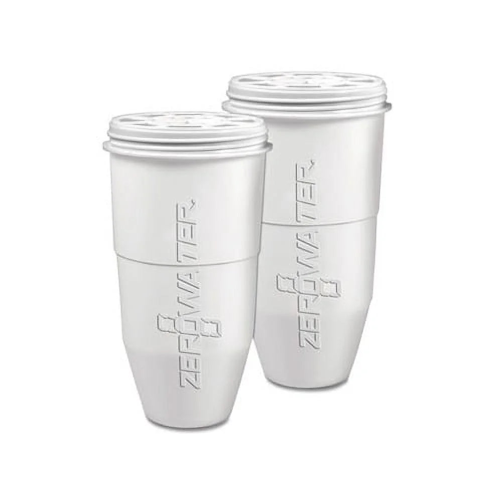 h, 2/Pack Replacement ZeroWater x Filtering 7 4 dia Filter Bottle
