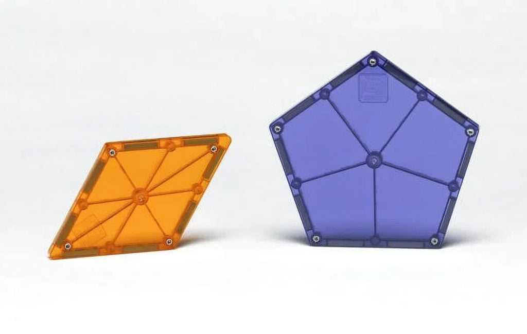 Award-Winning – – Magnetic and 8-Piece Building Magna-Tiles The – STEM Tiles Set Expansion Creativity Polygons Approved Original, Educational