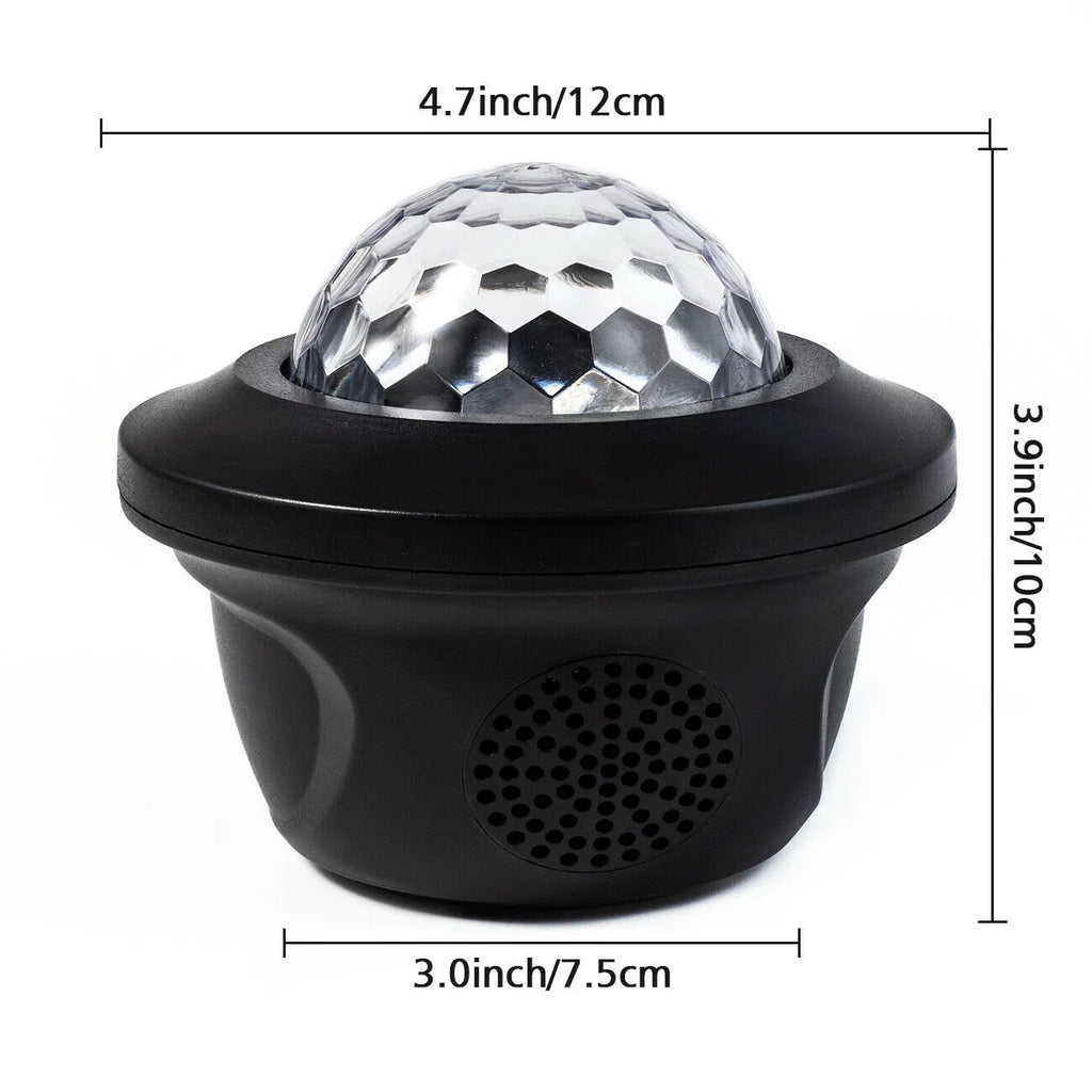 Lamp Stage RGB DJ Bluetooth Strobe Ball W/ Disco Speaker Remote Light Party LED