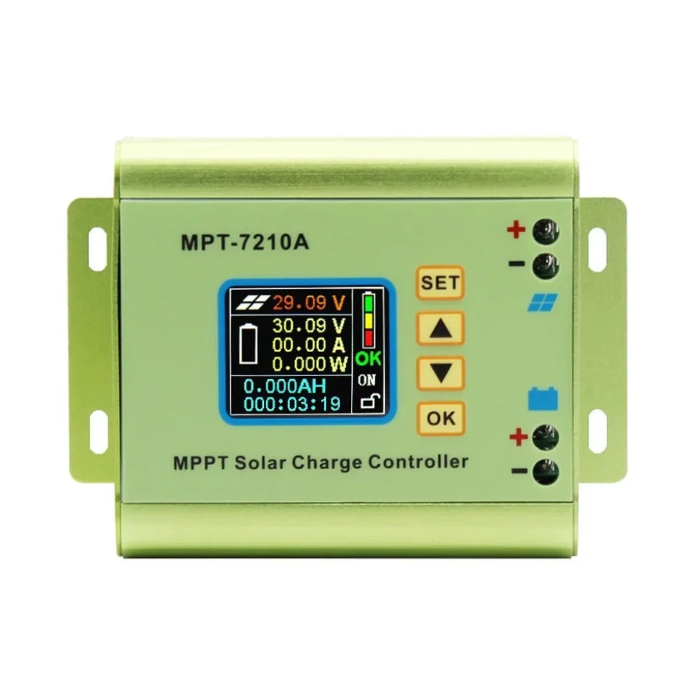 24 Numerical Battery Boost Module Mppt Controller, Ammeter to Control V 72 Voltmeter Solar V Charger