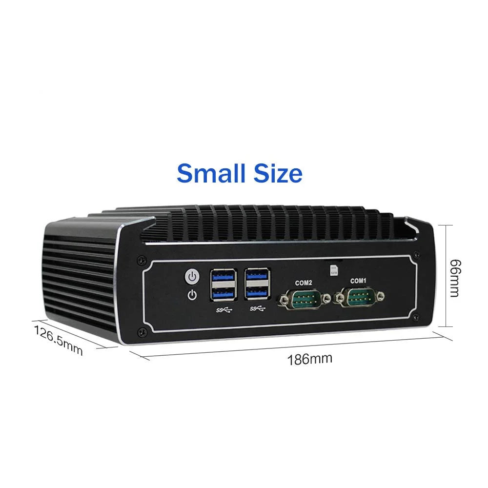 Computer, Mini 16GB CPU, SSD Cores DP, 8250U PARTAKER i5 4*USB3.0, Ram Card SIM Gen, Slot, 10 8th HD, Pro Industrial Mini 1TB 4K Powerful Fanless COM, Nic, HDD, 2 Windows Core 240GB 4 Dual PC,