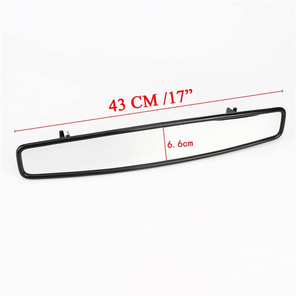 XP900 with UTV XP1000 Race Polaris Mirror Grab Rear Compatible 17" HTTMT- RZR800 Handle View 1.75" Clamp