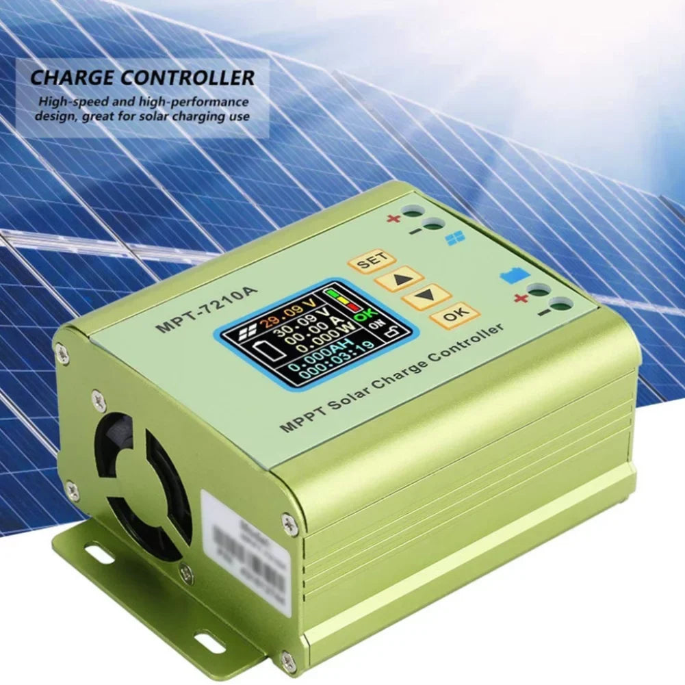 24 Numerical Battery Boost Module Mppt Controller, Ammeter to Control V 72 Voltmeter Solar V Charger