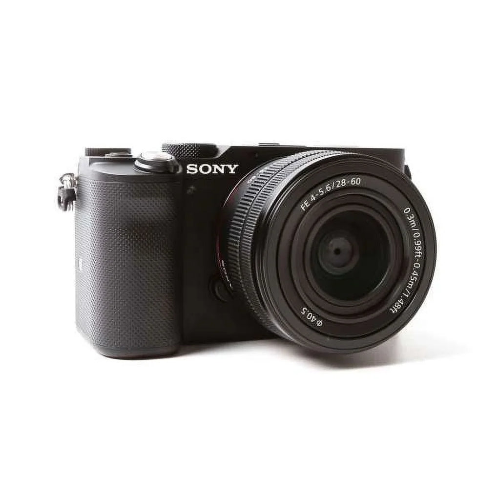 Camera Mirrorless Alpha a7C + 64GB Bundle + Flash (Black) 28-60mm Sony with Lens
