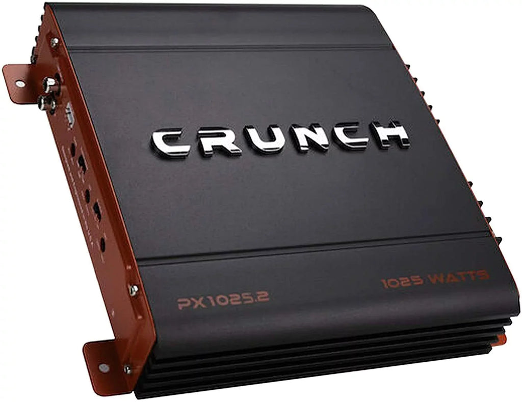 Band New CH Crunch PX-1025.2 Bundle Class-AB Amplifier Stereo Audio 1000W X Power Car 2