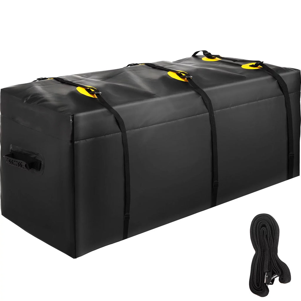 Carrier Hitch Waterproof Cargo Hitch Hitch Bag SUV Duty Feet), Heavy Bag, Fits Truck Carrier 840D for Car Basket BENTISM Straps, 60"x24"x26" (22 Vans Cubic Reinforced Cargo with ,