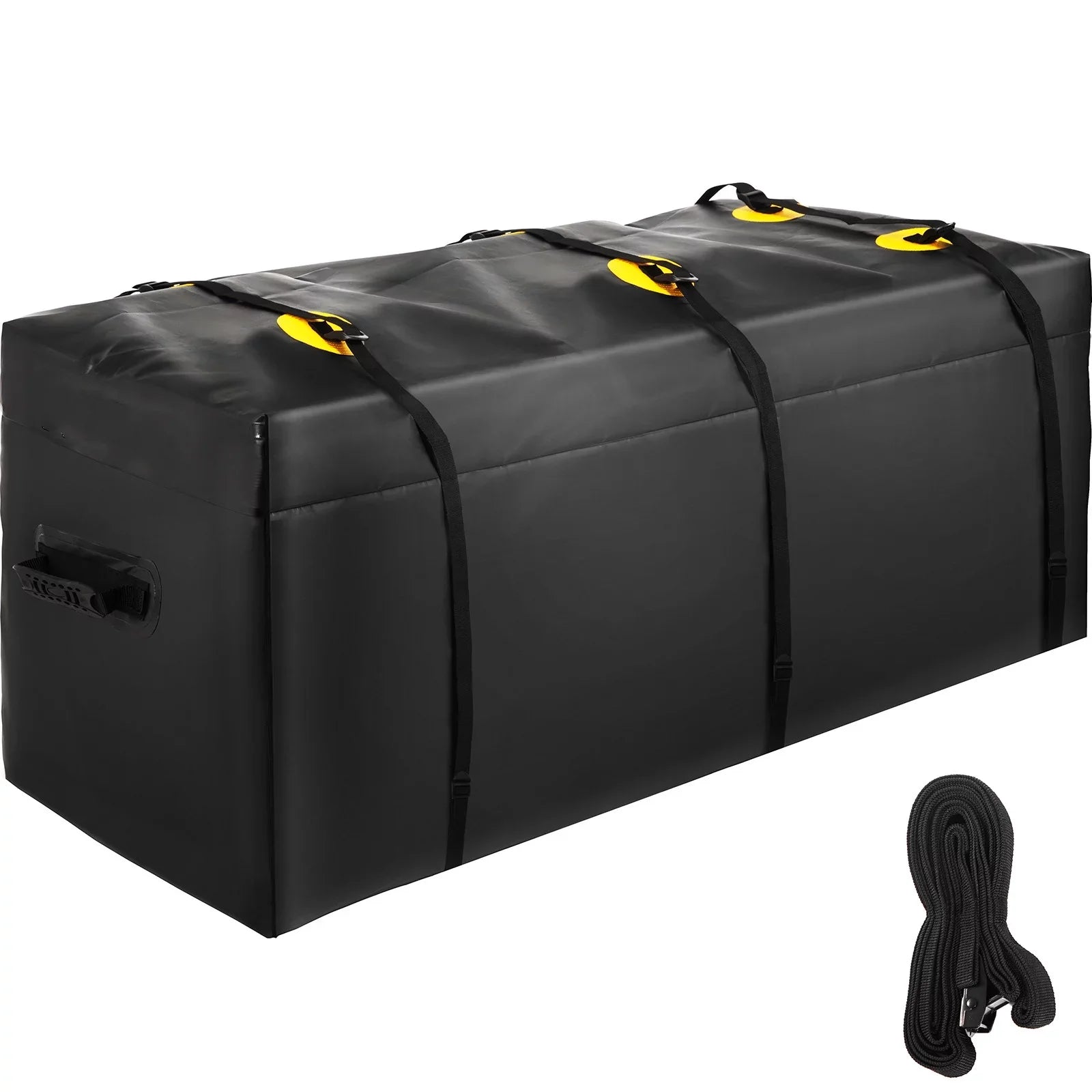 Carrier Hitch Waterproof Cargo Hitch Hitch Bag SUV Duty Feet), Heavy Bag, Fits Truck Carrier 840D for Car Basket BENTISM Straps, 60"x24"x26" (22 Vans Cubic Reinforced Cargo with ,