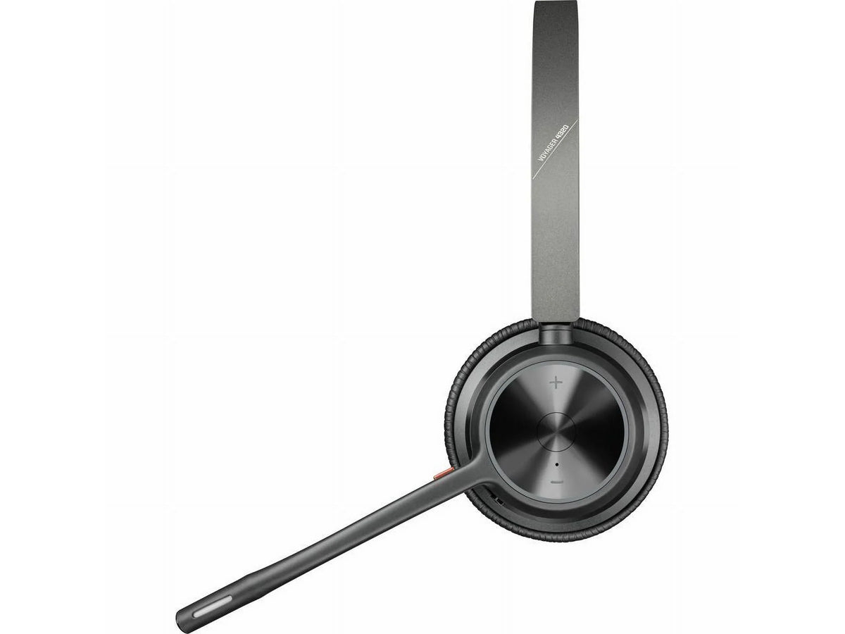 4320 Hz - - A 164 20 Headset - - Poly Stereo VOYAGER MicrophoneTAA 20 - - - UC Over-the-head kHz Cancelling ... Cable - Binaural Type USB Noise ft - ft 4300 4.92 Bluetooth - Wired/Wireless Ear-cup - -
