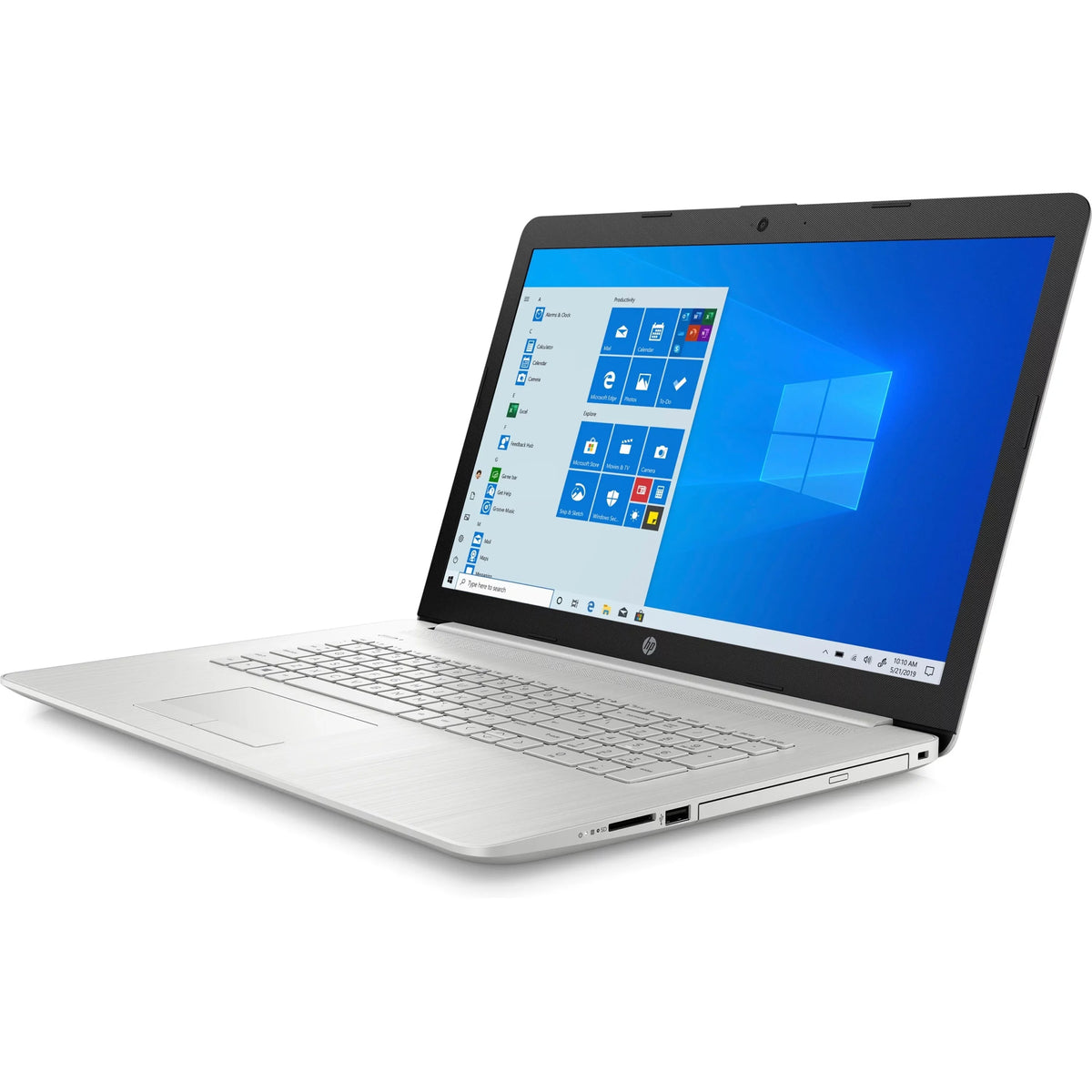 Intel Silver 8GB Touch 17-BY2006 HP (Used) 512GB Gold Pentium 17.3" 6405U,Natural