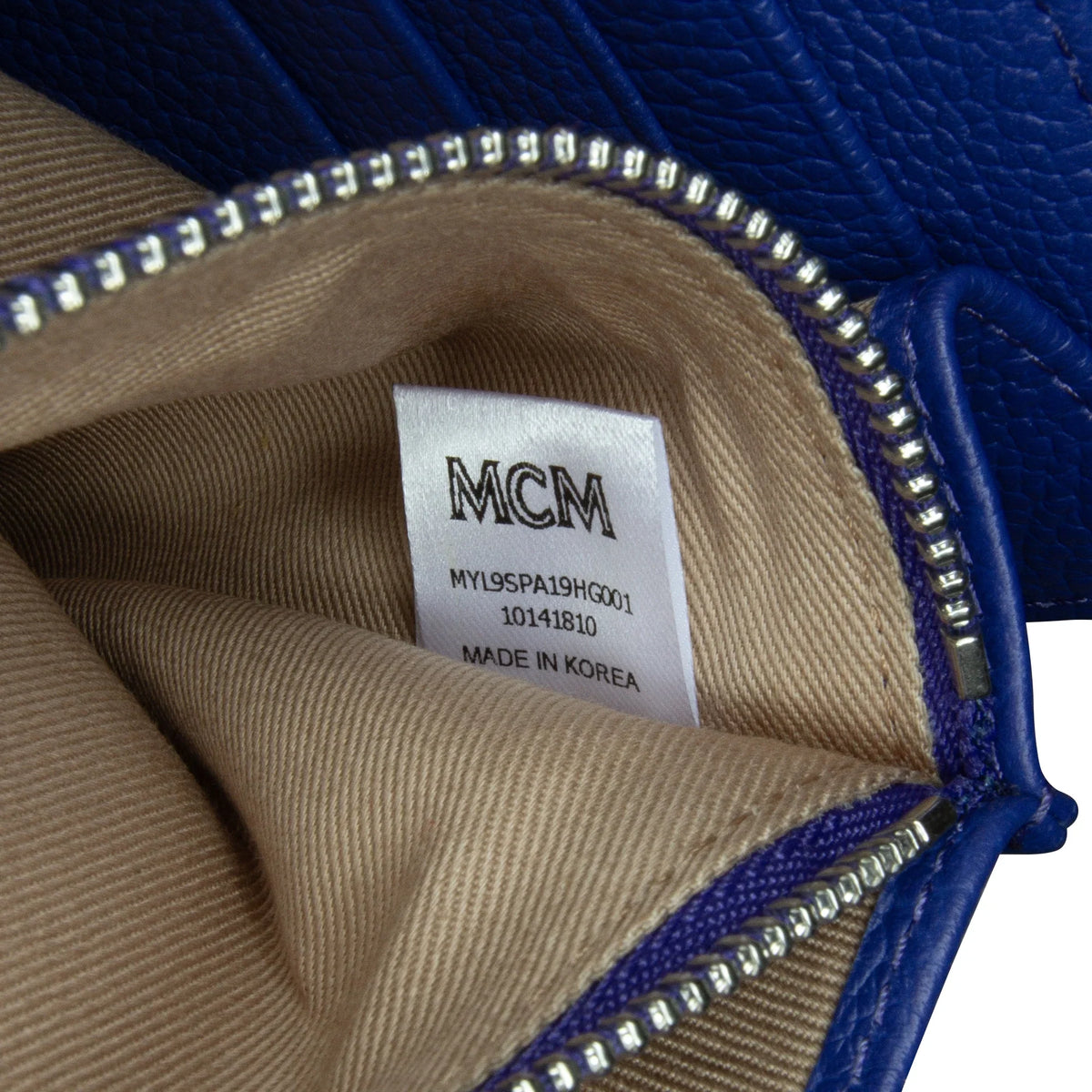 Bag Pre-Owned Crossbody Patricia Unisex Studded (Good) on Authenticated Calf Wallet Chain Leather MCM
