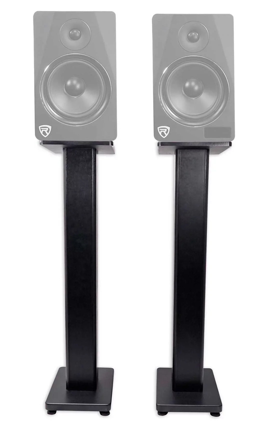 w/ Amplifier Bluetooth+(4) 150 BLUAMP Rockville Speakers+Stands Bookshelf 6.5"
