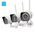 Full Pack) with (3 IP HD Vision Zmodo Outdoor with System Night 2.4Ghz Assistant Only Smart WiFi Camera Google (Supports Works Security Cameras Wireless - WiFi)