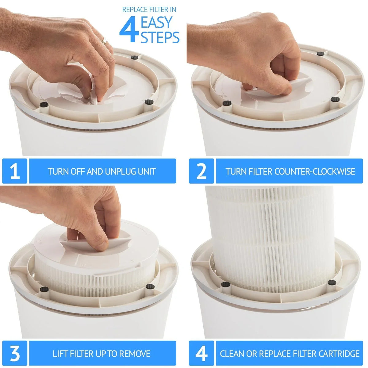 for atmospheric H13 Filter Purifier Dust, Filter HEPA Room, White True Large SilverOnyx - for Dander & Pet HEPA Filter Home, Smoke Filter Replacement Replacement Replacement Bedroom, - H13 (5-Speed), HEPA