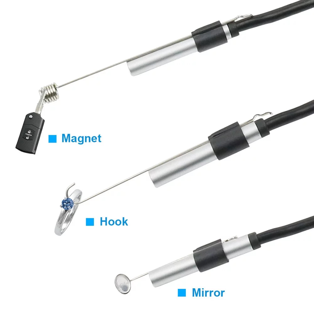 Camera 5.5mm Adjustable 20M 6 Moobody and Endoscope with LED Lights Cable