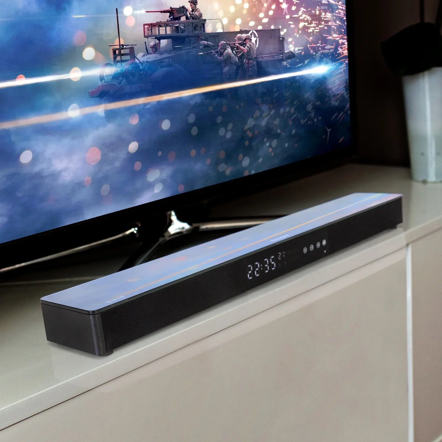 Soundbar Theater Sound (OPEN - 2.1 Audio Surround Gear Wireless 31" (PA30W) Deco BOX) Home Bluetooth CH NFC