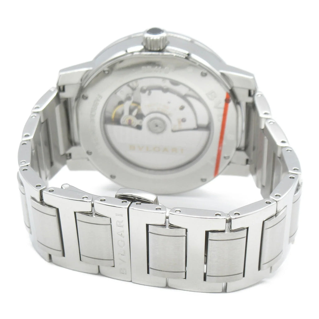 Steel White Wrist Wrist (Good) Watch BB41S Watch Mechanical Bvlgari Watch BB41S Automatic Stainless Pre-Owned BVLGARI Bvlgari