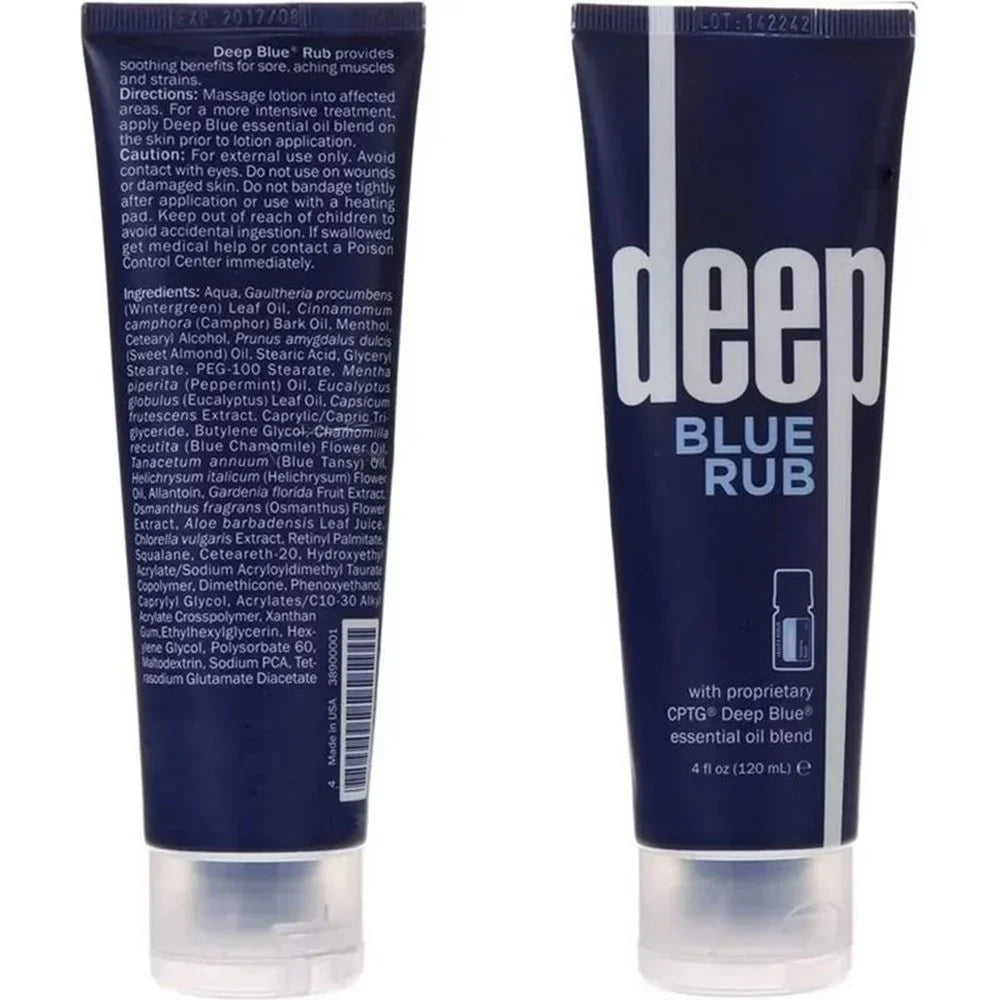 Body NEW 3PACK，Deep Cream Rub mL - 01/26) (EXP Doterra_4 Brand floz./120