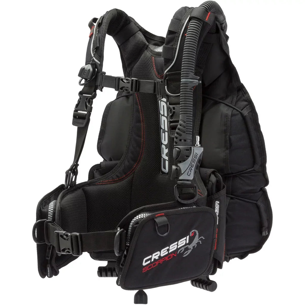 Free Cressi Knife Scorpion Time - Limited BCD Skorpion with
