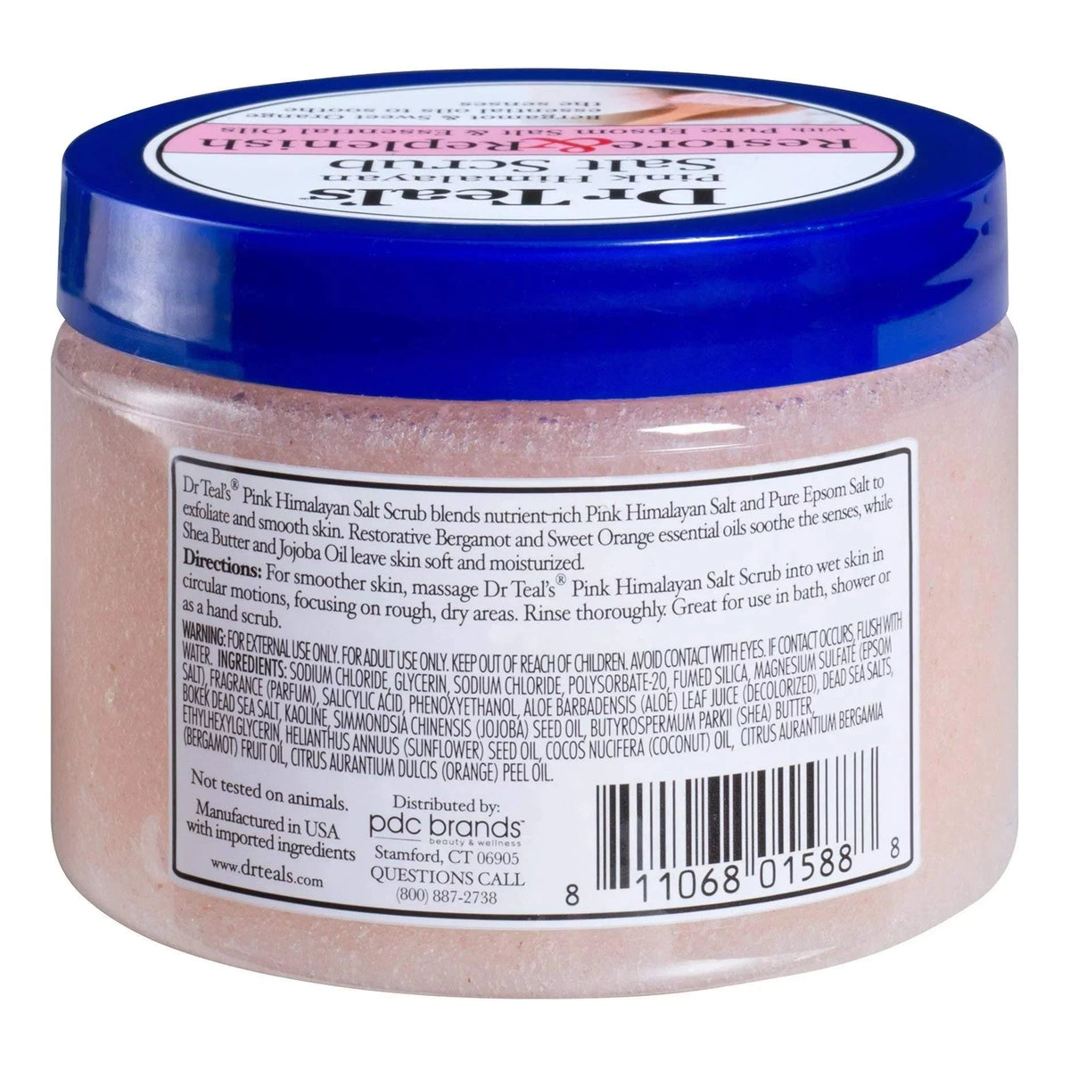 Dr Scrub Teal,S Epsom Pink 2-Pack, Himalayan Body Salt