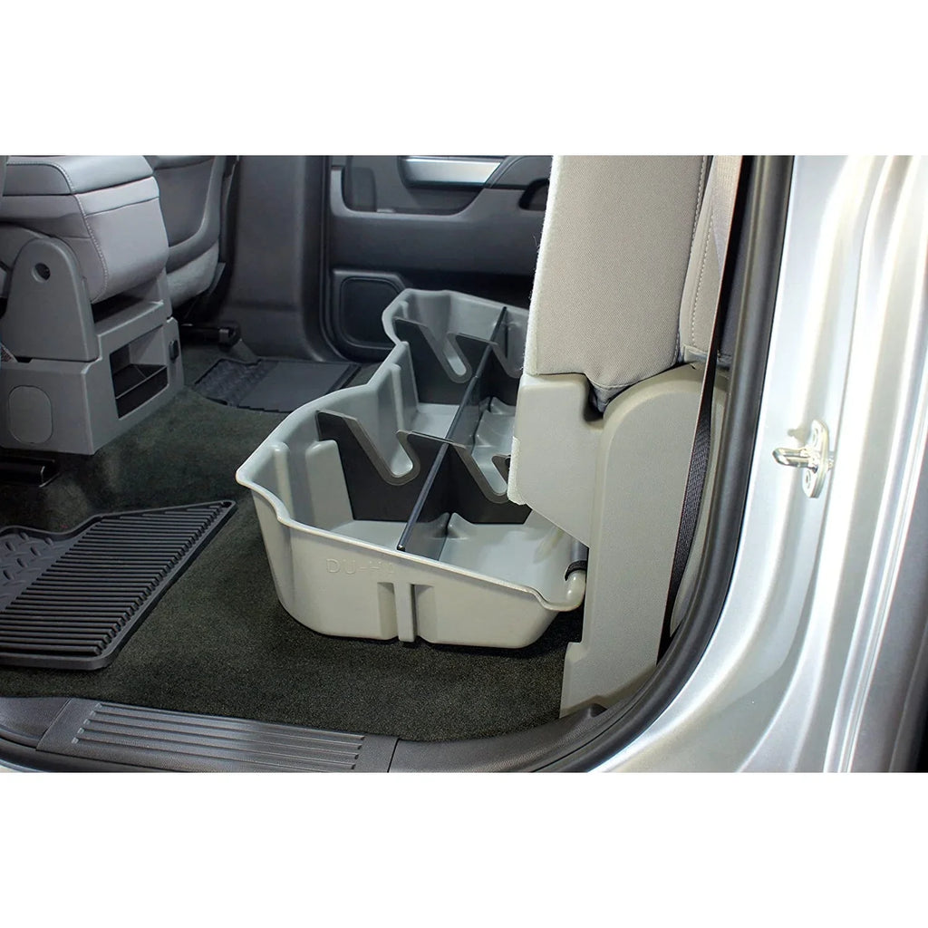 Seat 2014-18 Rack Truck Gun Under Organizer Container Storage Chevy GMC DU-HA
