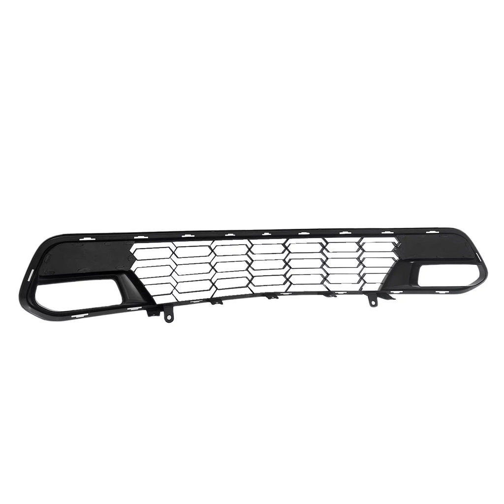 For W/O C7 Front Chevrolet Bumper Grille 14-19 Black Corvette Lower Camera Gloss