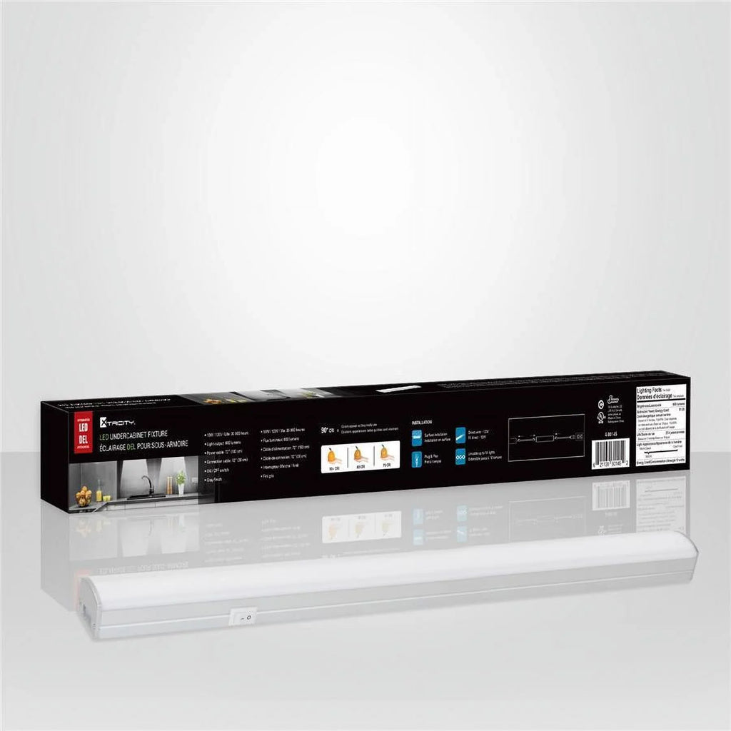 Xtricity Soft '' Cabinet 24 Dimmable Length, White Light, - LED 3000K Under 10W,