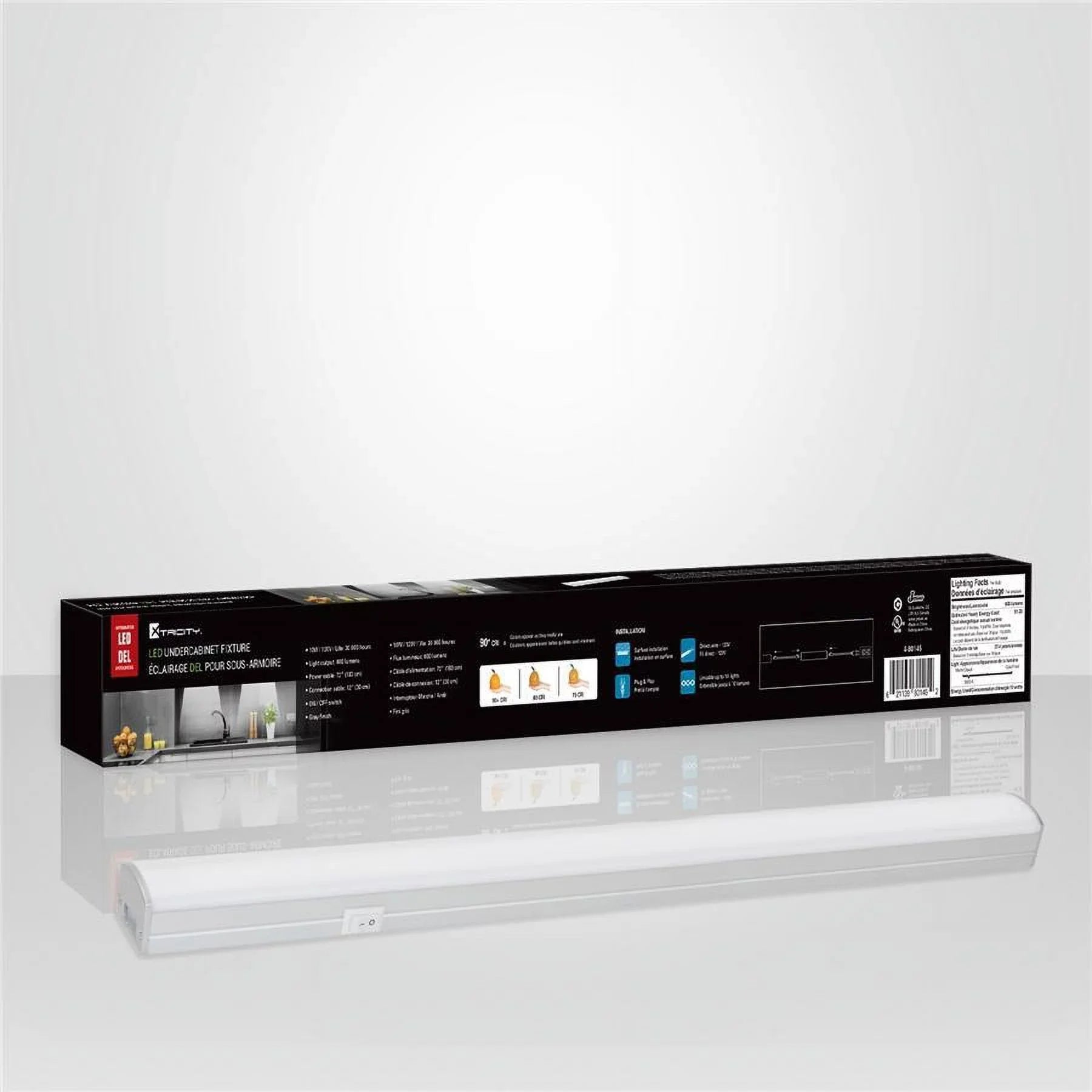 Xtricity Soft '' Cabinet 24 Dimmable Length, White Light, - LED 3000K Under 10W,