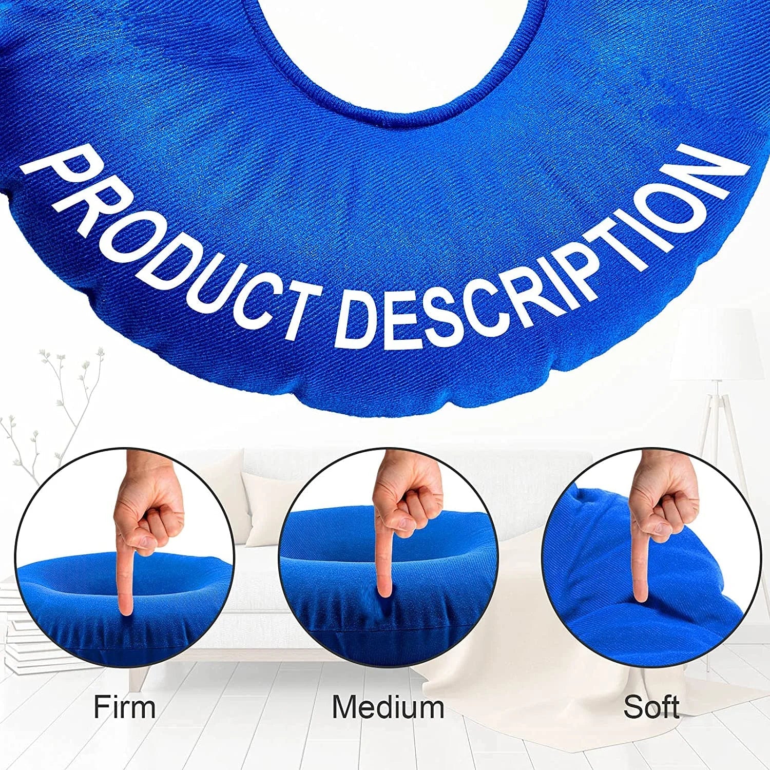blow-up movable Car, for Cushion Ring Cushion 2 Red) Cushion Colors Pillow Cushion Office blow-up 15 Wheelchair Round Donut Seat blow-up 2 Home Pieces Inch Chair (, Donut Zonon