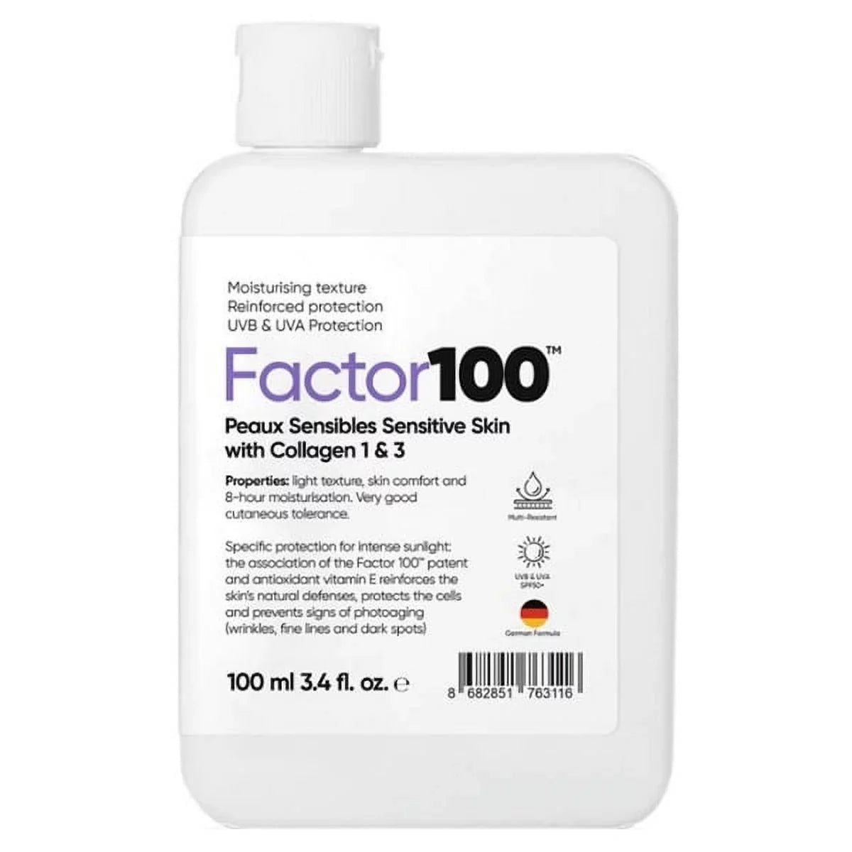 Screen Factor100 Sun Cream SPF50+ 100 ml