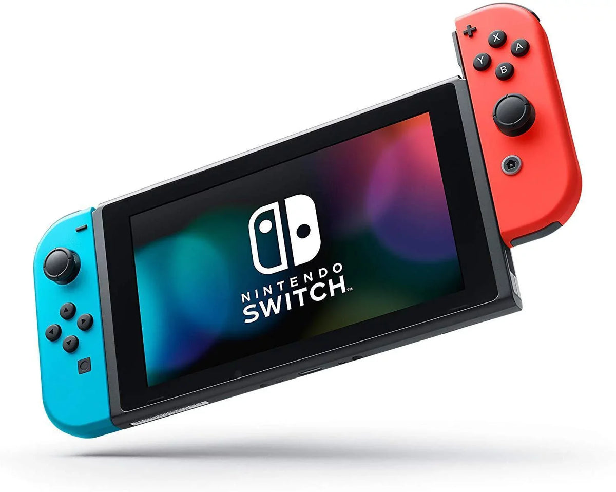 Carrying Case + Joy-Con 12 Nintendo Neon Switch + Month Membership &Red
