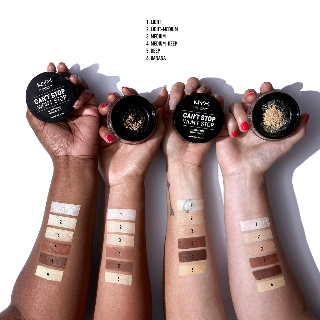 Powder Nyx Loose Tantalizingly Setting - Professional Makeup Translucent Medium