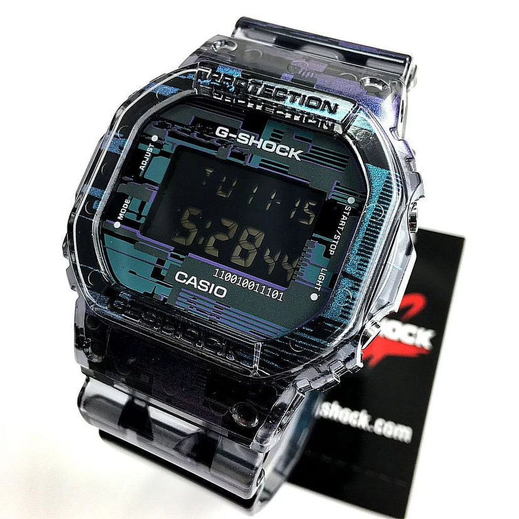 Digital Multi-angle G-Shock Watch pattern DW5600NN-1 Casio