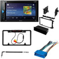 KIT2404 1994-1996 and DVD Touchscreen, with Oldsmobile Bundle for Din Stereo Bluetooth Camera, Ninety-Eight - Dash Backup Kit / Double Multimedia Installation Pioneer Kit Car