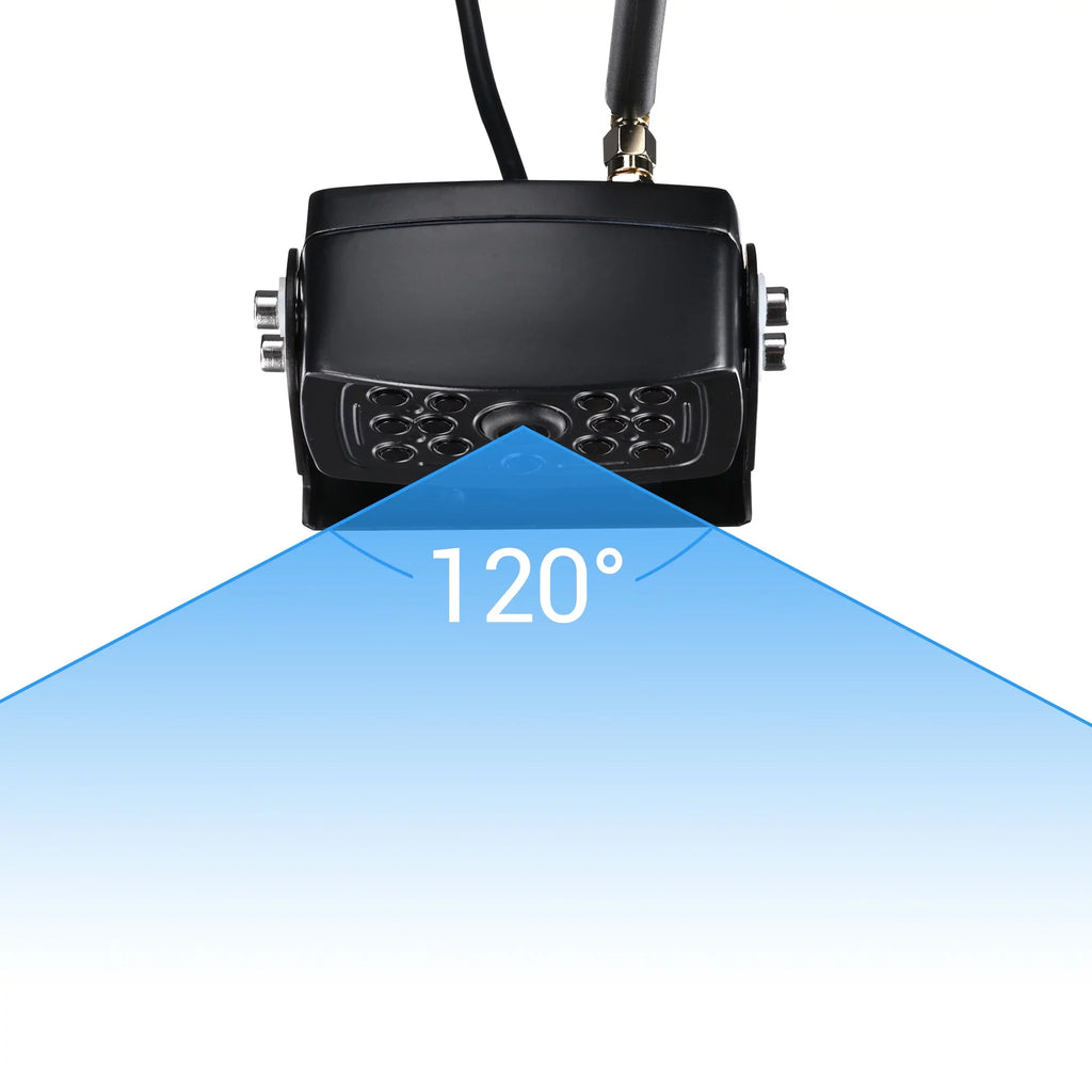 Angle Signal Trailer Truck with Digital View WiFi Yescom Backup Camera Wide Compatible Wireless RV Rear Android for Camper iPhone Waterproof