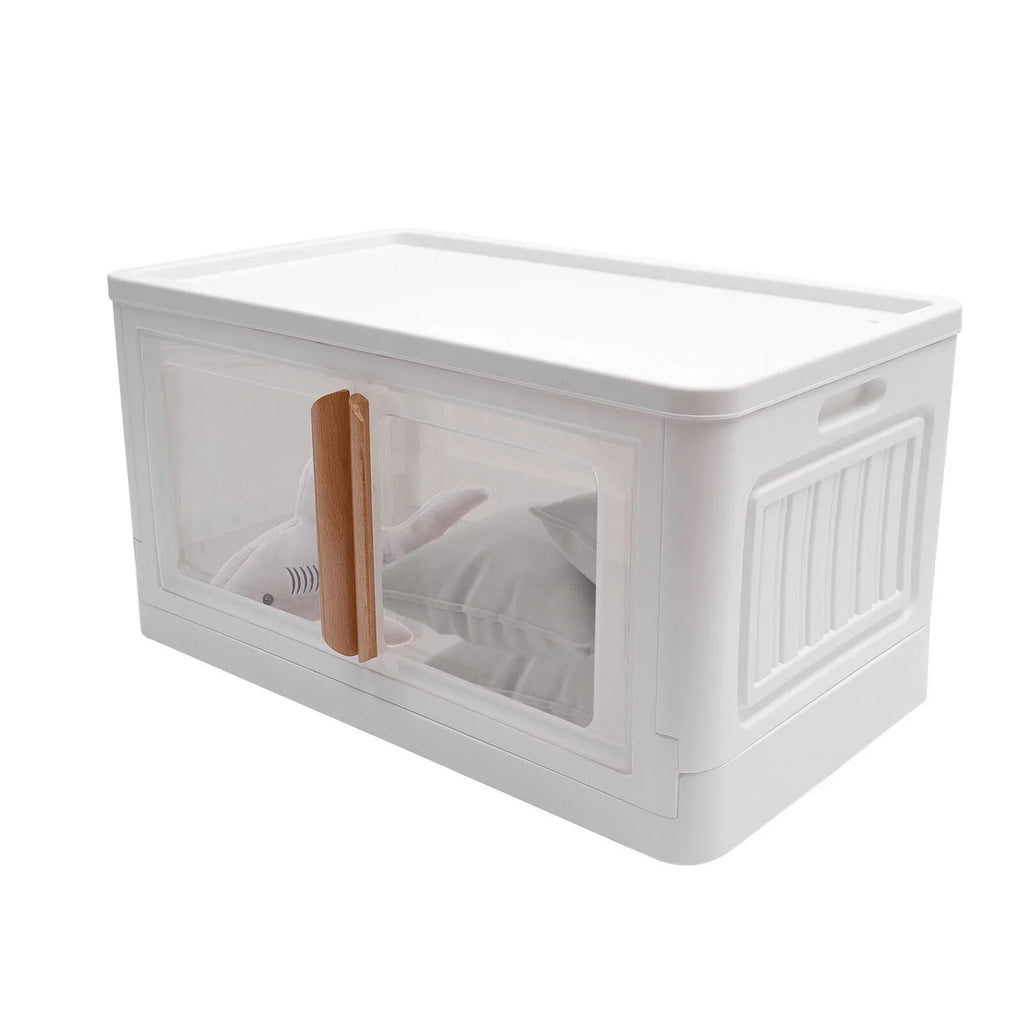 Closet Plastic Storage Collapsible Dorm Car Box Organizer Organizer Stackable