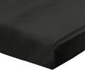 Fitted Sheet Mulberry Black 19 Momme HAOFEI Silk Queen, Luxury Seamless,