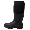 SIZE Mid Mens Calf Hi - On ONE Pull BLACK/GREY Dryshod Boots Black Steadyeti