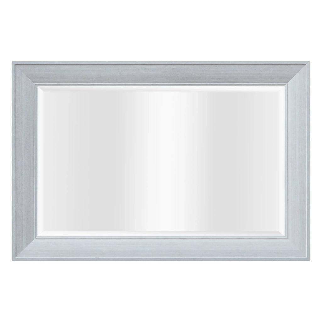 Grey 36" Homes Better Rectangle Mirror, MDF Garden Wall 24" x Modern &