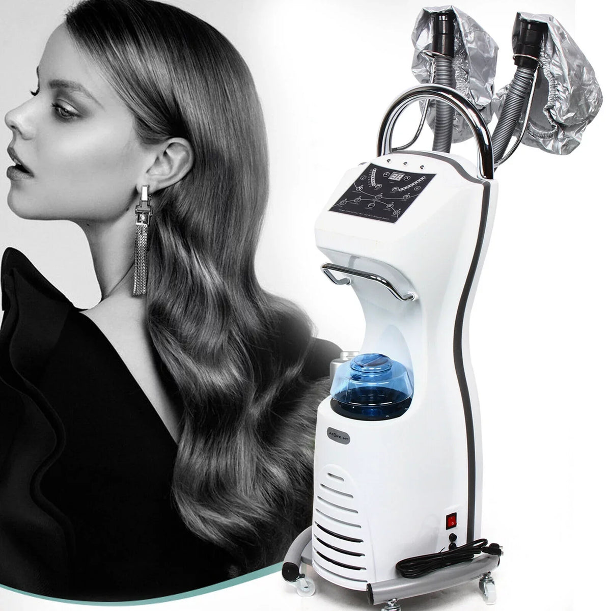 Hair 7 Oukaning Perming Heating Steamer Ozone Mode Dyeing Oil Care Treatment 700W Machine