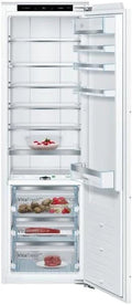 Bosch Kif81Pfe0 Serie 8 Lodówka Do Zabudowy, 177,5 X 56 Cm, 289 L, Zawias Płaski, Wyprodukowano W Niemczech, Vitafresh Pro 3 X Dłuższa Świeżość, Oświe