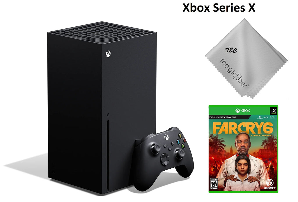 Cry Bundle TEC - 6 Xbox SSD -Series- 1TB With Gaming -X- Black Console Game Newest Far Microsoft-