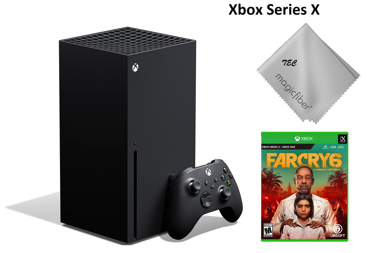 Cry Bundle TEC - 6 Xbox SSD -Series- 1TB With Gaming -X- Black Console Game Newest Far Microsoft-