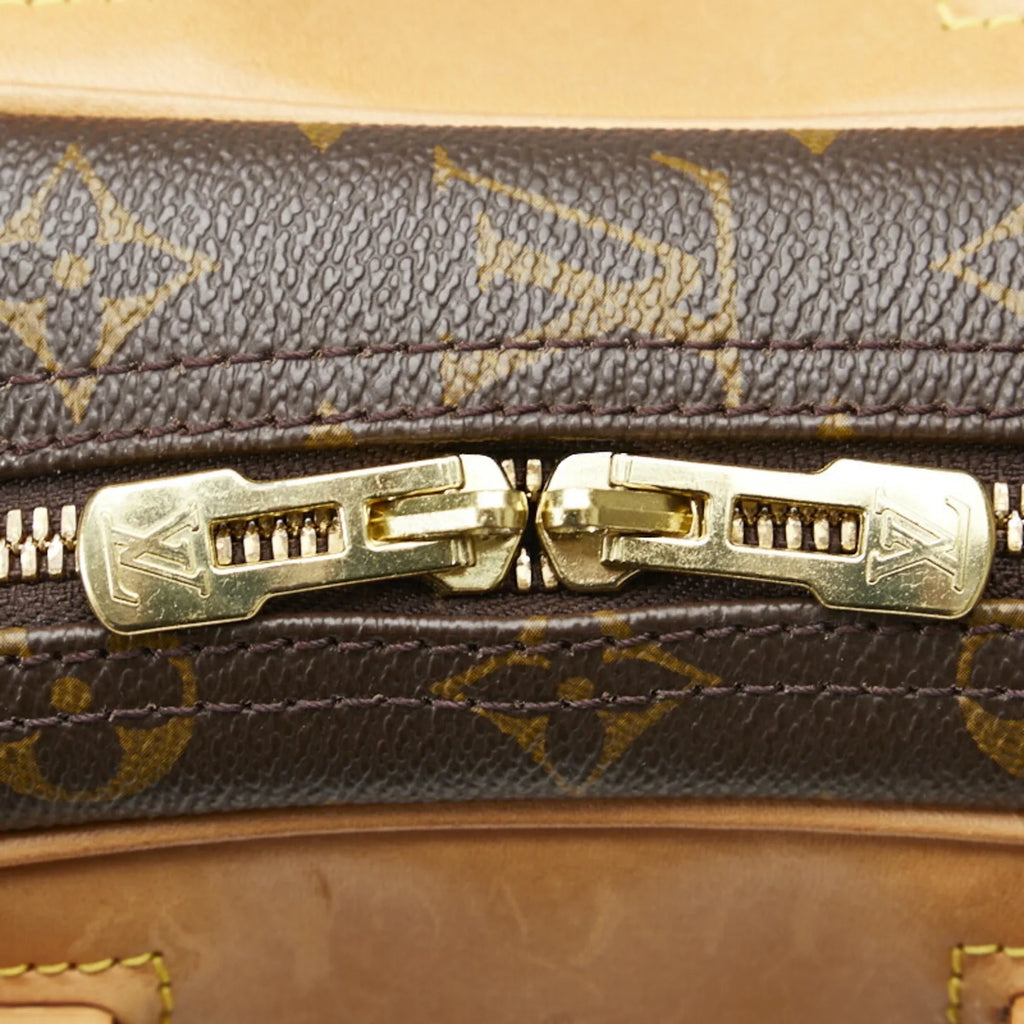(Good) Pre-Owned VUITTON Vuitton Monogram Leather Women's LOUIS M41450 Excursion Louis Handbag Brown