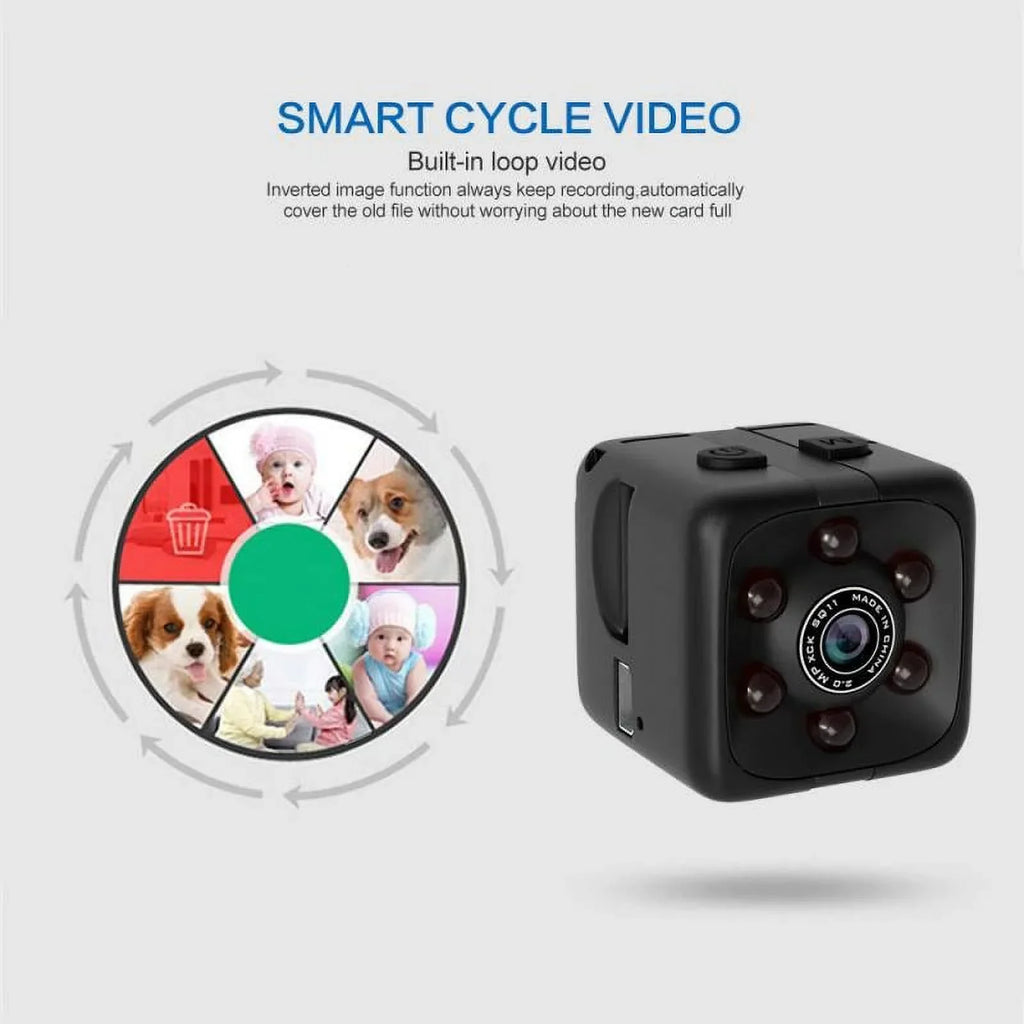 Sports Security Micro Loop Cam Car DVR Home Mini Dash Mini Spy Recording Camcorder Camera
