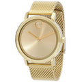 Quartz Watch Bold 3600791 Gold Evolution Movado Dial Men's