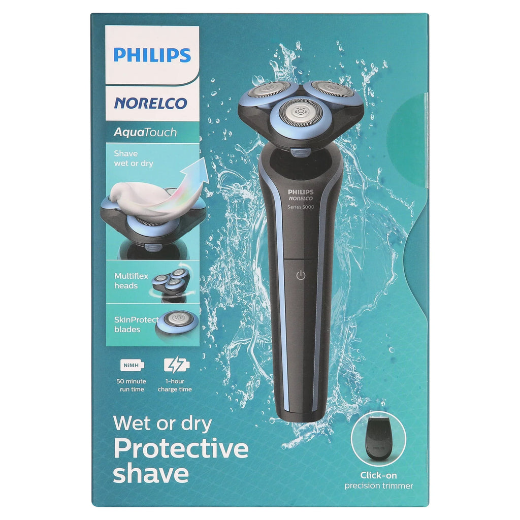 Philips Dry Series Norelco 5000 Wet Rechargeable Men Shaver Cordless Trimmer for Beard Electric