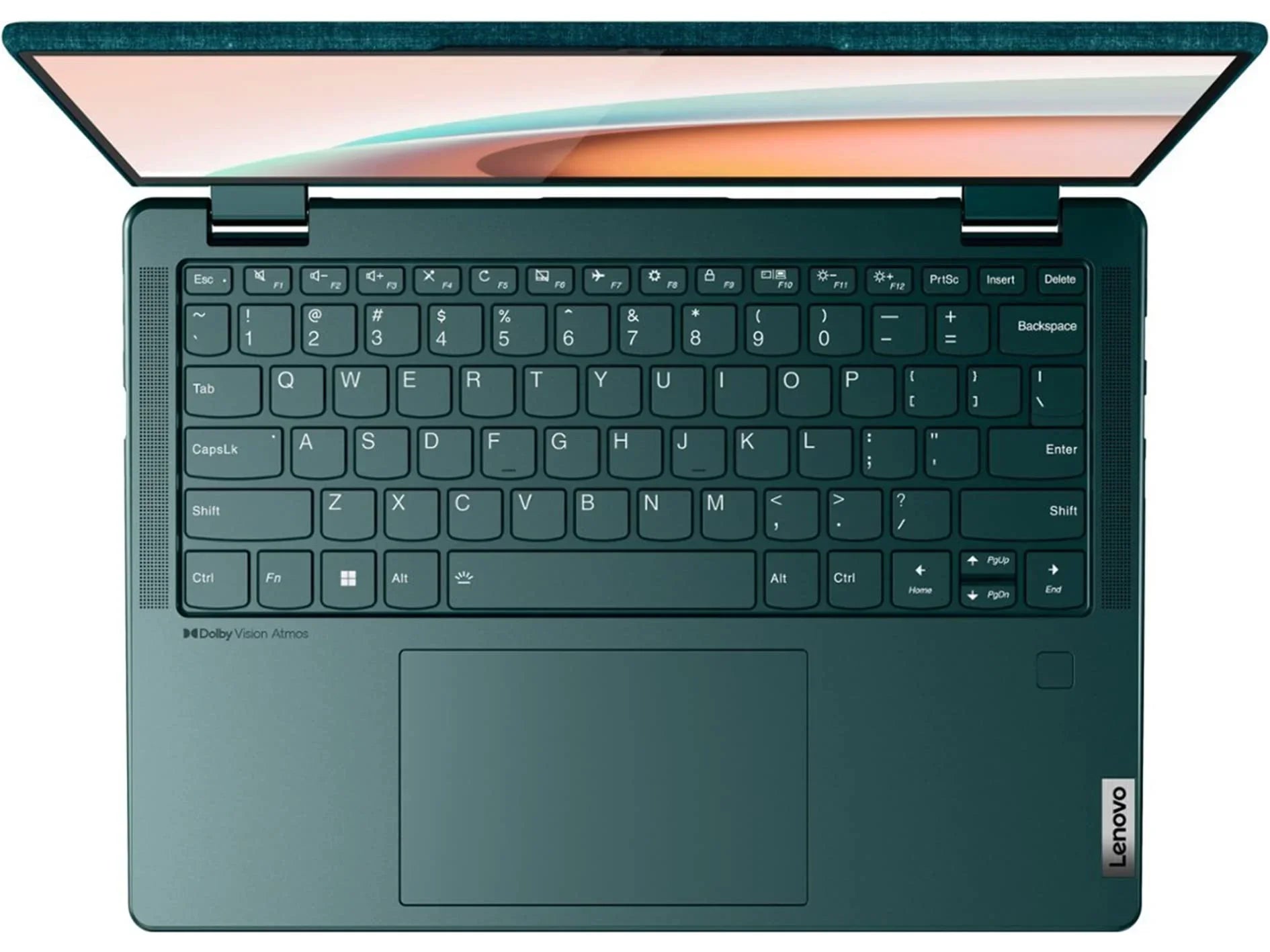 2-in-1 Laptop, Teal, 5500U, RAM, Keyboard, Fingerprint 2TB USB 5 PCIe 2023 Lenovo Dark SnowBell SSD, AMD 11, Touchscreen 6 Card 13.3" 360° Win Reader, WUXGA 8GB Yoga Ryzen Backlit 32GB