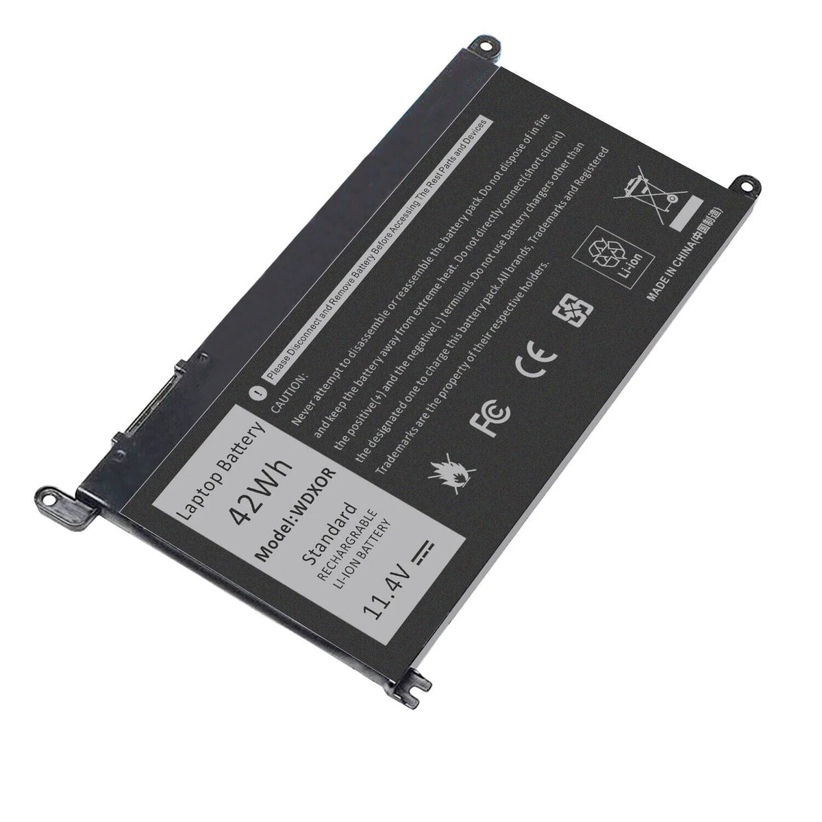 42Wh 3190 Dell 3380 WDX0R 3180 Latitude Battery 3379 3300 3390 3-Cell for WDXOR